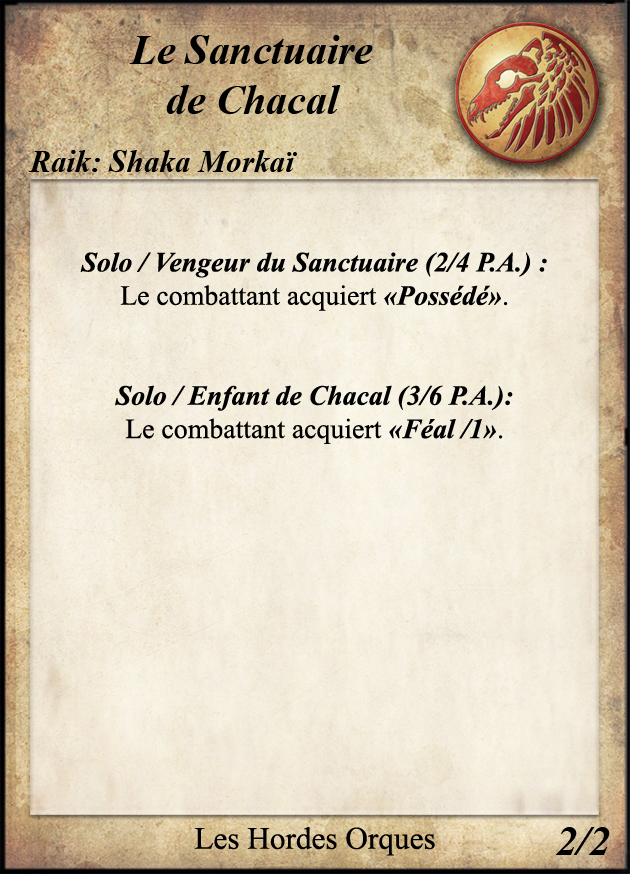 Sanctuaire de Chacal